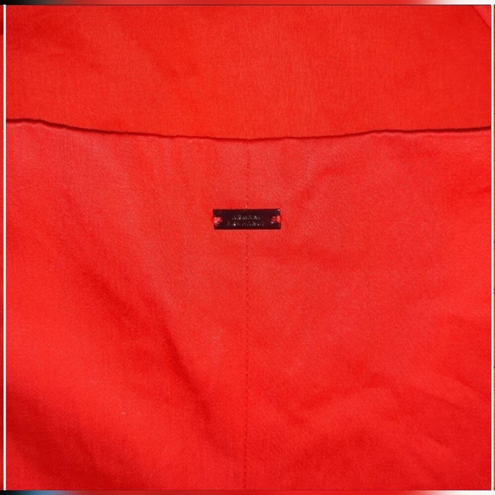 Armani exchange red mini drop waist dress sz 4 - Picture 4 of 5